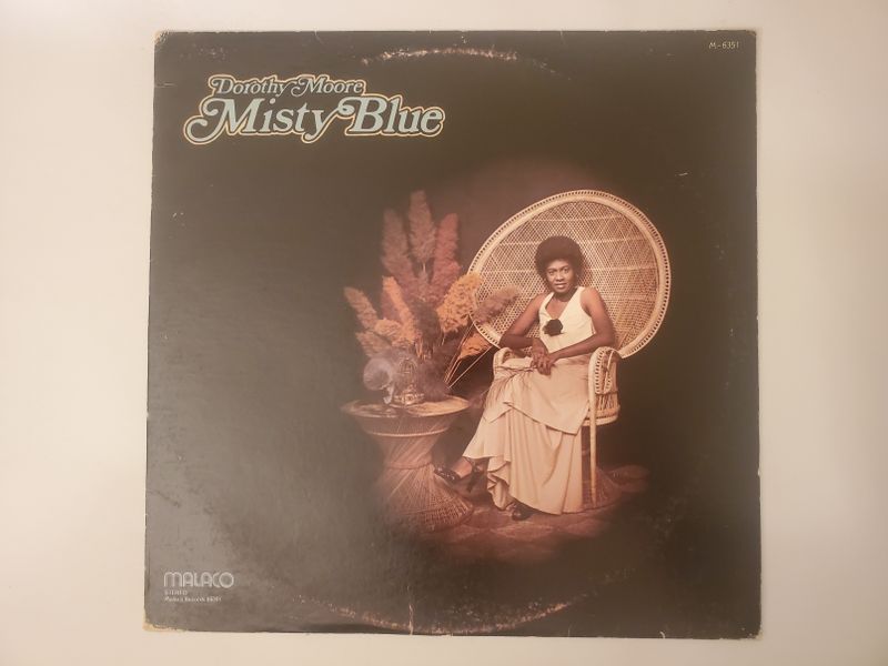Dorothy Moore Misty Blue vinyl record